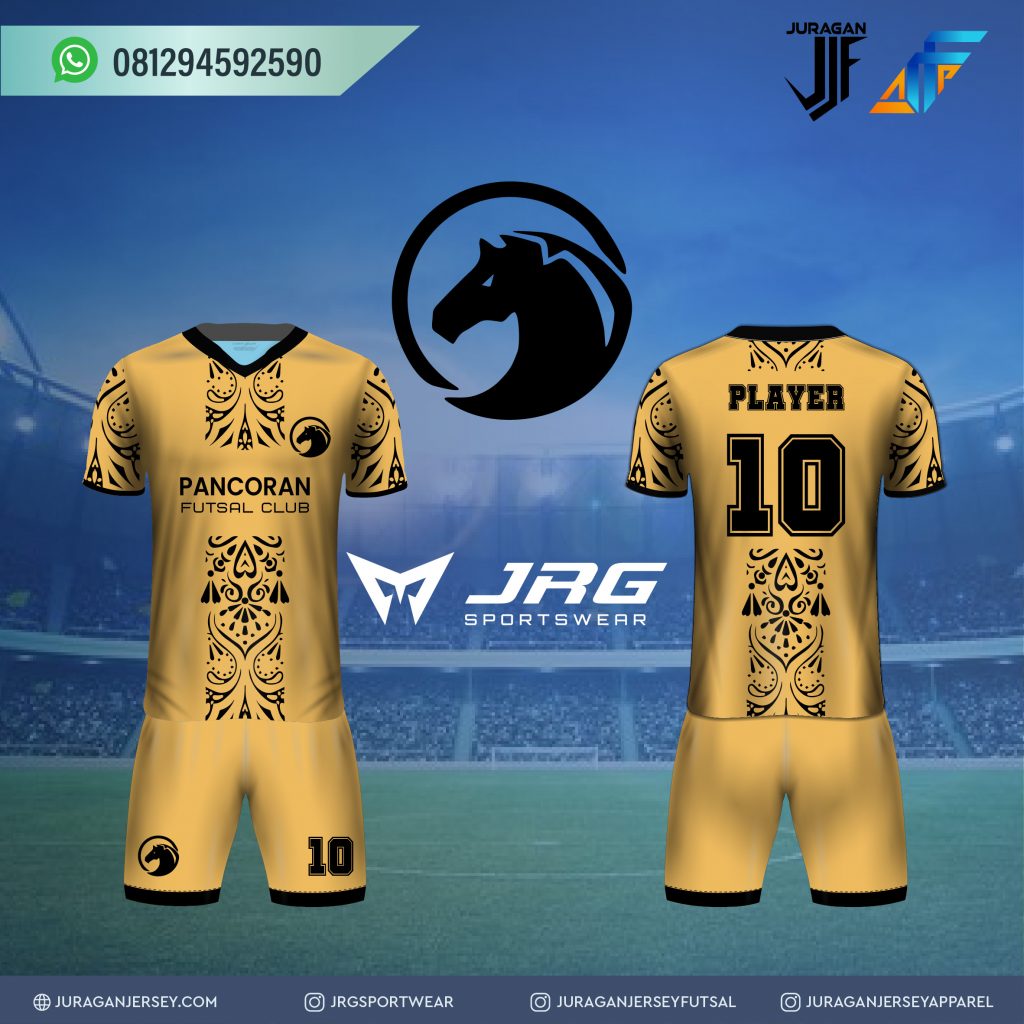 Jersey Futsal Jakarta Selatan Bintik Kuning