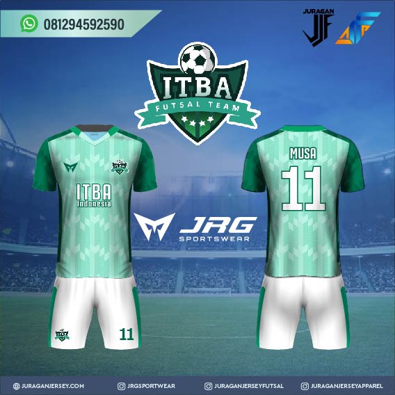Jersey Futsal Bogor Milano 11